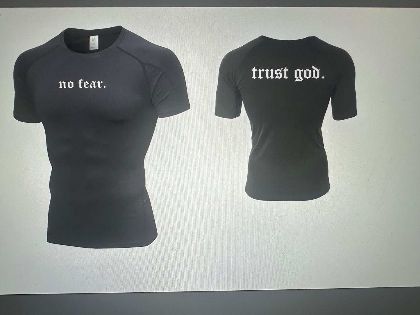 No Fear compression shirt